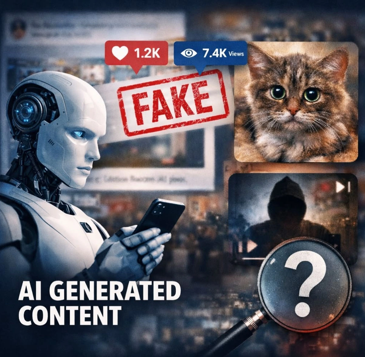 AI Content Is Taking Over Social Media And People Are Starting to Notice